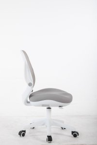 Krzesło biurowe Cobra King Junior Biało-szare 3