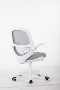 Krzesło biurowe Cobra King Junior Biało-szare 7