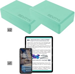 Revity Klocki kostki bloki do jogi 23 x 15 x 7.5 cm 2 szt. 15
