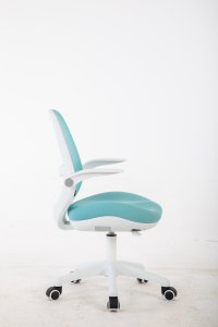 Krzesło biurowe Cobra King Junior Biało-niebieskie 3