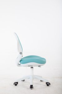 Krzesło biurowe Cobra King Junior Biało-niebieskie 4