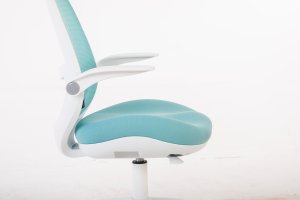 Krzesło biurowe Cobra King Junior Biało-niebieskie 5