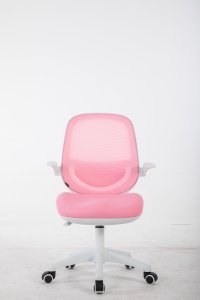 Krzesło biurowe Cobra King Junior Biało-różowe 5
