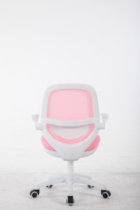 Krzesło biurowe Cobra King Junior Biało-różowe 9