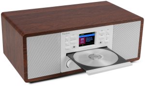 Radio Audizio Radio internetowe Avola CD/BT/DAB+/WIFI ciemne drewno one size 12