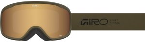 Giro Gogle zimowe GIRO CRUZ OLIVE GREEN STACKED (OTG) (Cylindrical) (Szyba lustrzana kolorowy AMBER GOLD 19-42% S2) 2