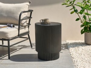 Stolik pomocniczy BICCARI Czarny 2