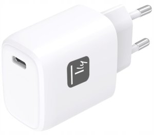 Ładowarka sieciowa GaN USB-C 20W PD3.0 PPS biała 3