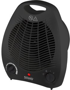 Termowentylator Savio TERMOWENTYLATOR 2000 W AD-02/B CZARNY 4