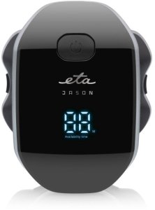Eta Shaver Jason 534390000 | Operating time (max) 60 min | Nose trimmer included | Lithium Ion | Black 2