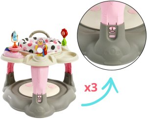 Milly Mally Centrum Aktywności Twist Pastel Dots EDUKAMP 8