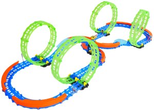 Tor Wyścigowy Świecący w Ciemności 86el. EDUKAMP 2