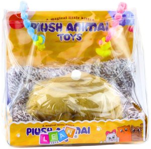 Śpiący Pies Labrador Szczeniak Na Poduszce Figurka z Futerkiem Torba EDUKAMP 4