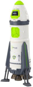 LeanToys Rakieta Kosmiczna Statek Figurki Astronautów Światła Dźwięki EDUKAMP 2