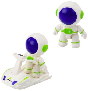 LeanToys Rakieta Kosmiczna Statek Figurki Astronautów Światła Dźwięki EDUKAMP 3