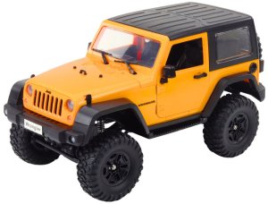 Double Eagle Auto Terenowe Zdalnie Sterowane RC Jeep Wrangler Rock Crawler Pomarańczowy 1:14 2