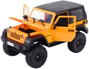 Double Eagle Auto Terenowe Zdalnie Sterowane RC Jeep Wrangler Rock Crawler Pomarańczowy 1:14 3