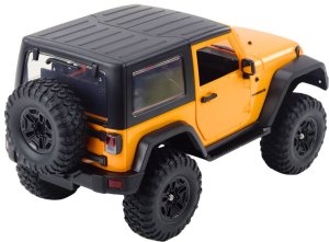 Double Eagle Auto Terenowe Zdalnie Sterowane RC Jeep Wrangler Rock Crawler Pomarańczowy 1:14 4