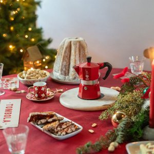 Kawiarka Bialetti Moka Express 1TZ rot Joyful Memories 2