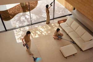 Bezprzewodowy Odkurzacz Pionowy MOVA I10 LED Zbiera Włosy Lekki do 60 min 4