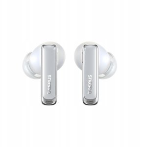 Słuchawki Baseus Słuchawki Bowie M2s Ultra TWS bezprzewodowe dokanałowe z interaktywnym ekranem - białe 5