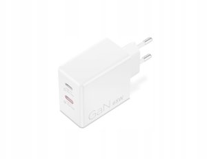 Zasilacz do laptopa Lenovo Accessories Dual USB-C 65W GaN Power Adapter WH-EU | USB-C | AC Adapter 3