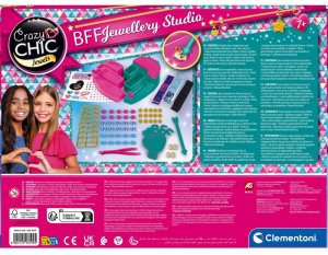 Clementoni Zestaw do tworzenia biżuterii Crazy Chic Bff Jewelry Studio, w różnych kolorach 11