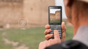 Telefon komórkowy myPhone 7340 (Silver) Dual SIM 2.8" IPS 128MB/48MB/4G 8