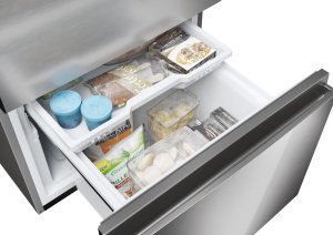 Lodówka Haier 3D 60 Serie 5 HTW5620DNMG Wolnostojący 414 l D Srebrny 4