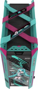 Obudowa Asus ROG Strix Helios II Hatsune Miku Edition Midi Tower Wielokolorowy 3