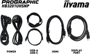 Monitor iiyama ProGraphic HB3201UHSNP-B1 20