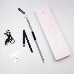 Inteligentna Opaska Smartband Bluetooth 5.3 Pulsometr Wodoodporna Kroki Sen 8