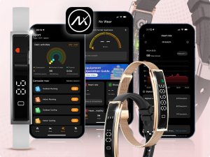 Inteligentna Opaska Smartband Bluetooth 5.3 Pulsometr Wodoodporna Kroki Sen 9