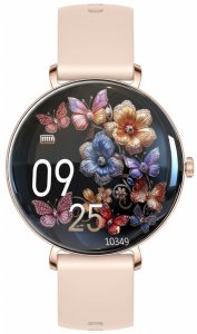 Smartwatch Damski PL Menu Zegarek Rozmowy Powiadomienia Ciśnienie 3 PASKI 3