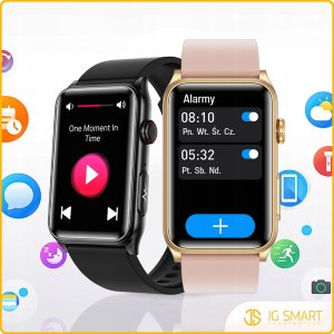 SMARTWATCH DAMSKI ZEGAREK EKG HRV POMIAR CUKRU CIŚNIENIA TEMPERTATURA BMI 15