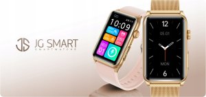 SMARTWATCH DAMSKI ZEGAREK EKG HRV POMIAR CUKRU CIŚNIENIA TEMPERTATURA BMI 16