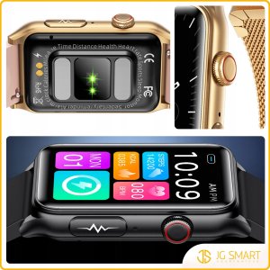 SMARTWATCH DAMSKI ZEGAREK EKG HRV POMIAR CUKRU CIŚNIENIA TEMPERTATURA BMI 7