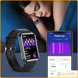 SMARTWATCH DAMSKI ZEGAREK EKG HRV POMIAR CUKRU CIŚNIENIA TEMPERTATURA BMI 8