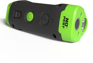 Ultradźwiękowy Odstraszacz Psów "Dog Husher" Odstraszający Dźwiękiem Światłem Stroboskopowym Alarmem Odstraszacz na Psy Przeciw Psom 6