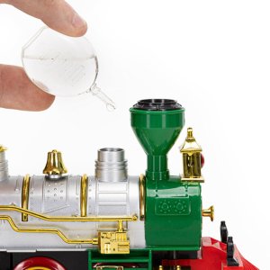 Lokomotywa z wagonami, pociąg parowy, sterowany, na baterie, tory UNIWERSALNY 11