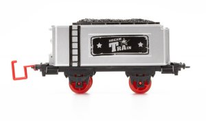 Lokomotywa z wagonami, pociąg parowy, sterowany, na baterie, tory UNIWERSALNY 7