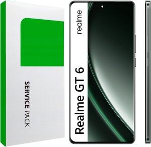 Zila Wyświetlacz do Realme GT 6 Ekran LCD Ramka Zielona Oryginał (5904858353996) 11