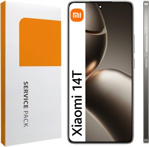 Bateria Zila Wyświetlacz do Xiaomi 14T Ekran LCD Ramka Szara Oryginał (5904858353842) 11