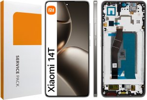 Bateria Zila Wyświetlacz do Xiaomi 14T Ekran LCD Ramka Szara Oryginał (5904858353842) 13