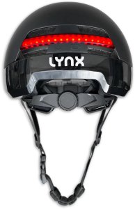 FORCE Kask rowerowy Lynx Citylight czarny z oświetleniem USB 59 - 62 cm 2