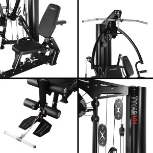 HMS TYTAN 101 ATLAS DO ĆWICZEŃ Z PRASĄ DO NÓG COMMERCIAL 16