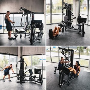 HMS TYTAN 101 ATLAS DO ĆWICZEŃ Z PRASĄ DO NÓG COMMERCIAL 18