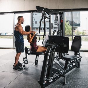 HMS TYTAN 101 ATLAS DO ĆWICZEŃ Z PRASĄ DO NÓG COMMERCIAL 3