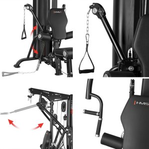 HMS TYTAN 101 ATLAS DO ĆWICZEŃ Z PRASĄ DO NÓG COMMERCIAL 10