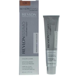 Revlon Revlonissimo Colorsmetique Permanent Hair Dye 5.24 Light Coppery Pearl Brown, 60 ml Unisex 2